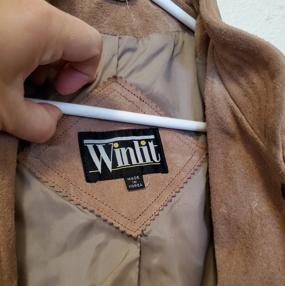 Vintage Brown Bomber Jacket - Picture 3 of 9